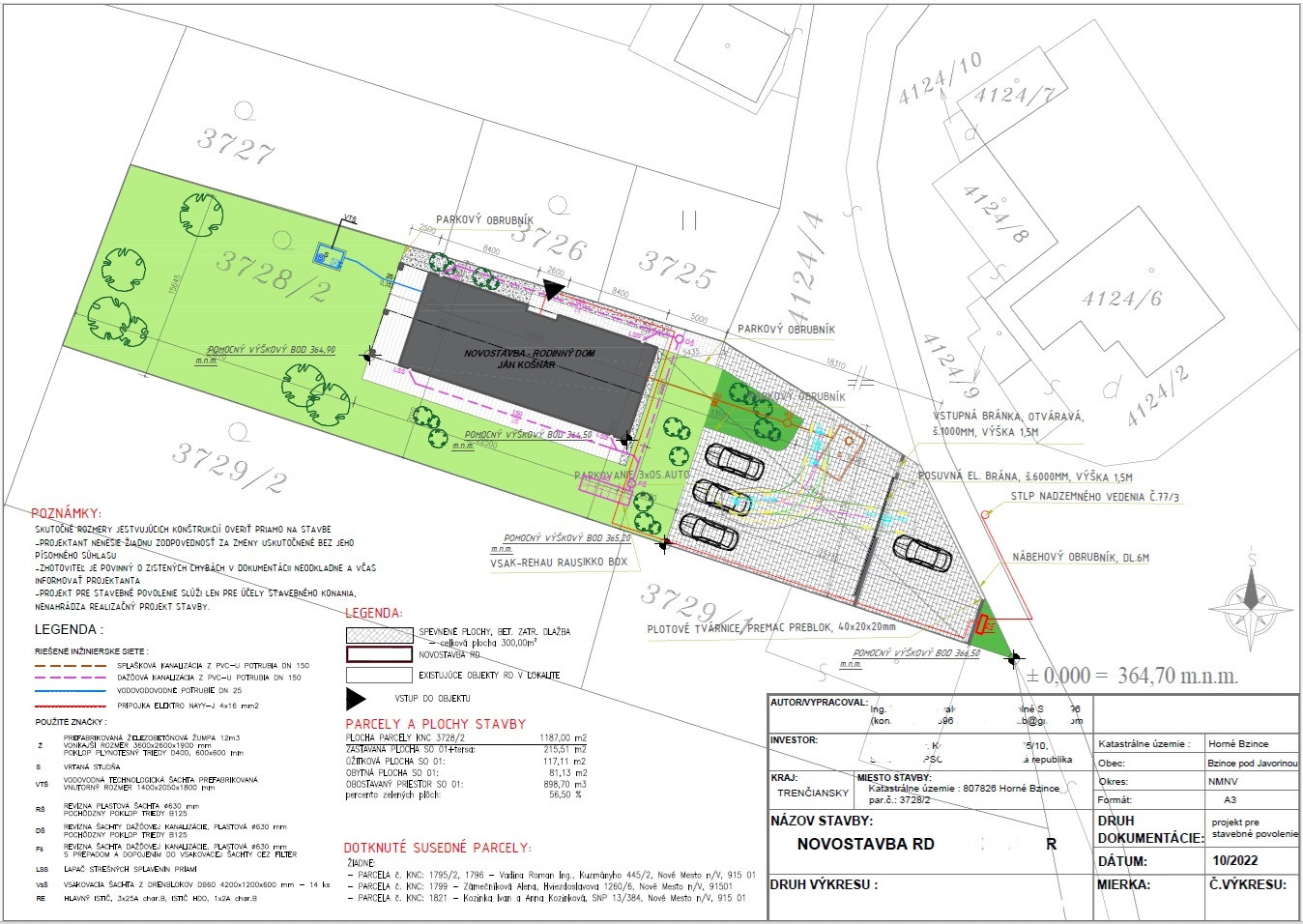 PREDAJ pozemku na výstavbu, Bzince p/Javorinou, časť Cetuna