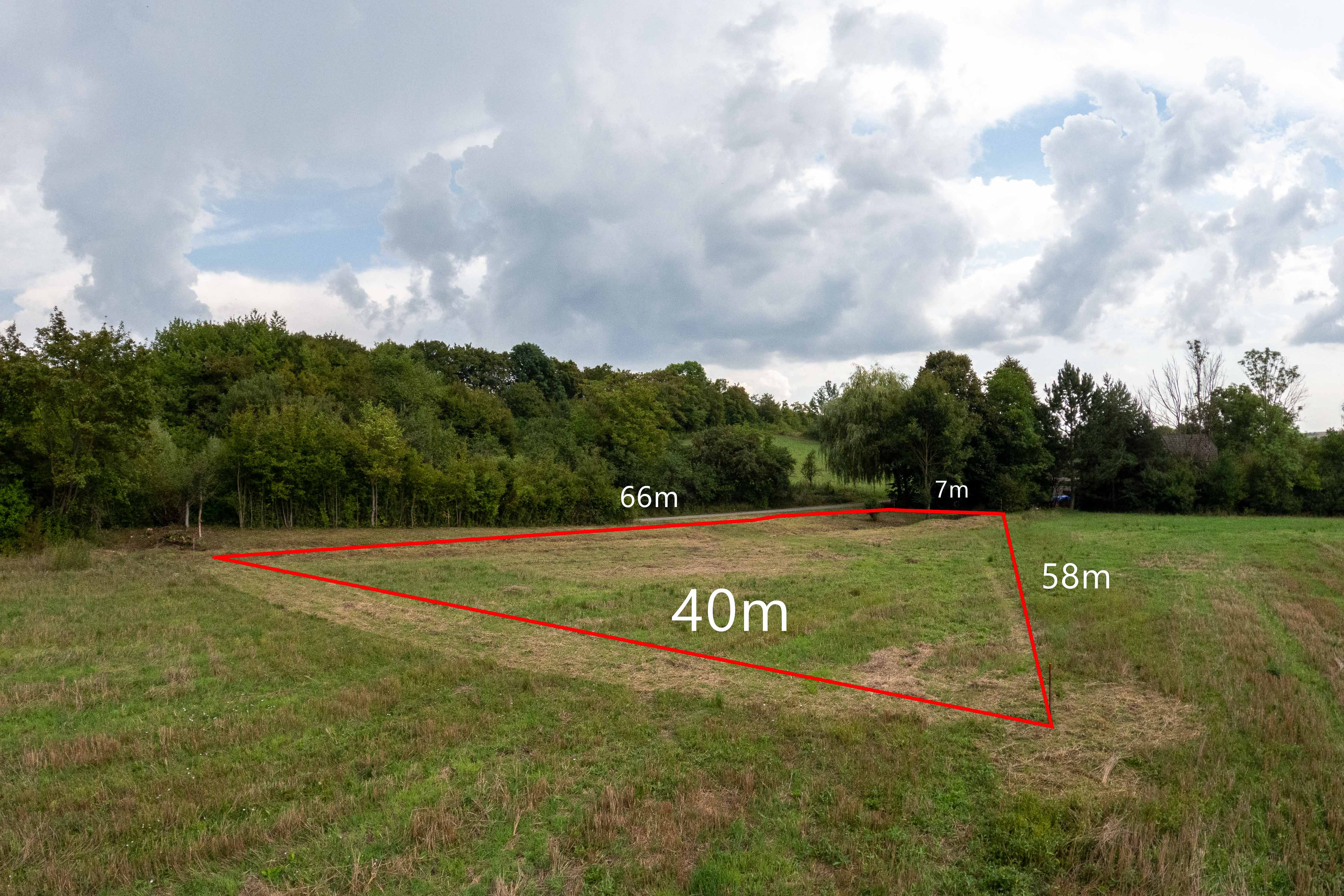 PREDAJ rovinatý pozemok na výstavbu Lubina, časť Hrnčiarové