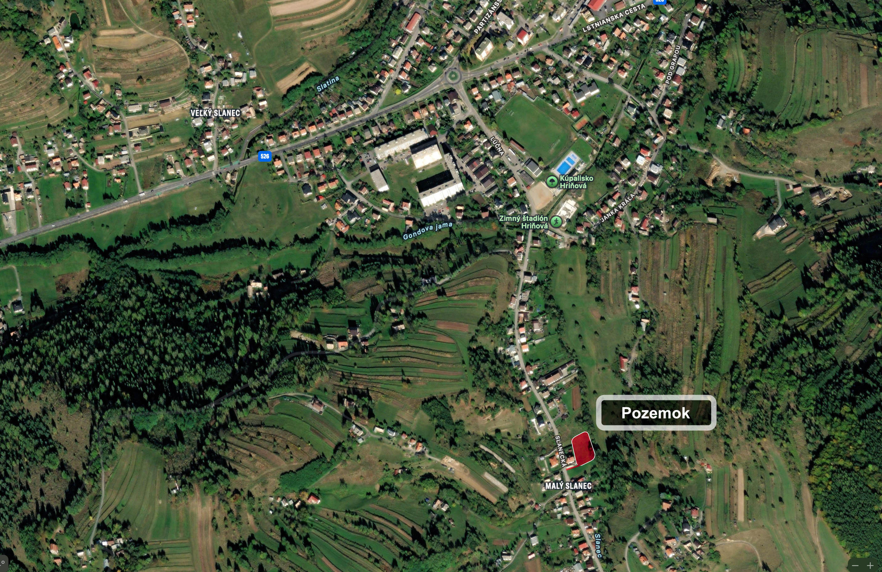 PREDAJ slnečných stavebných pozemkov, IS, Hriňová