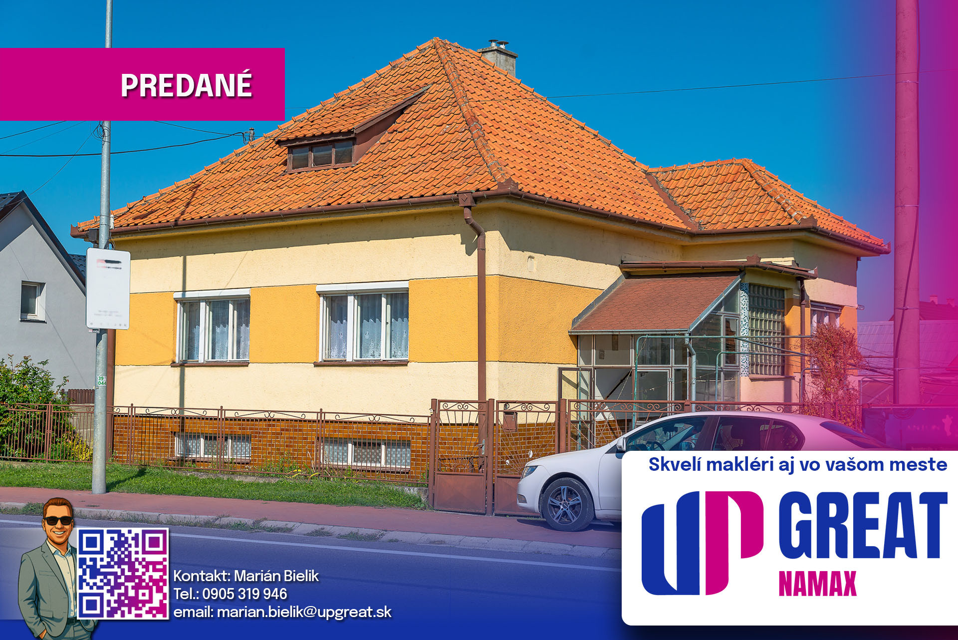 PREDANÉ 05/2025- rodinný dom - ul.Beckovská - NMnV