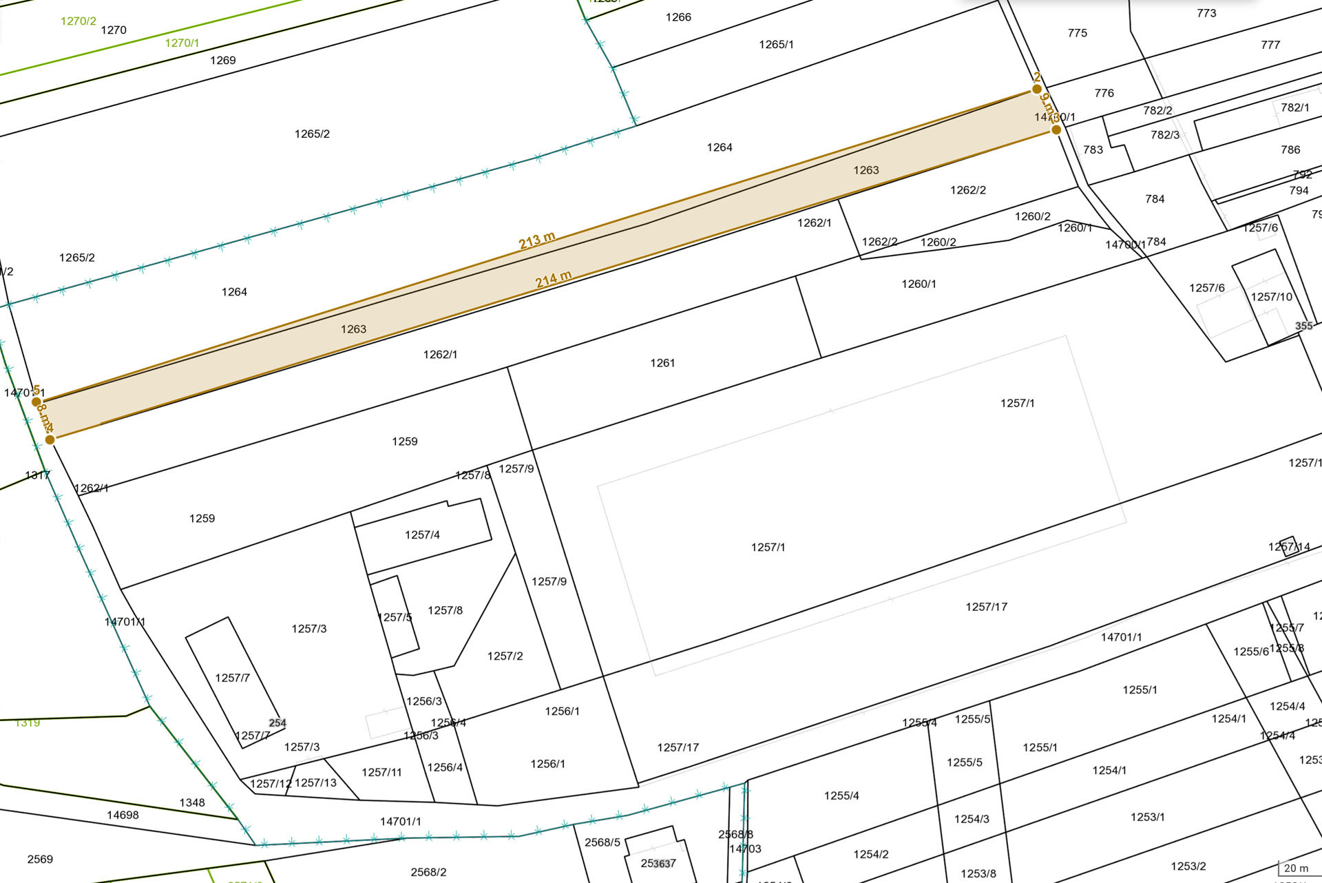 PREDAJ - Pozemok "C" 1711m² - Bošáca