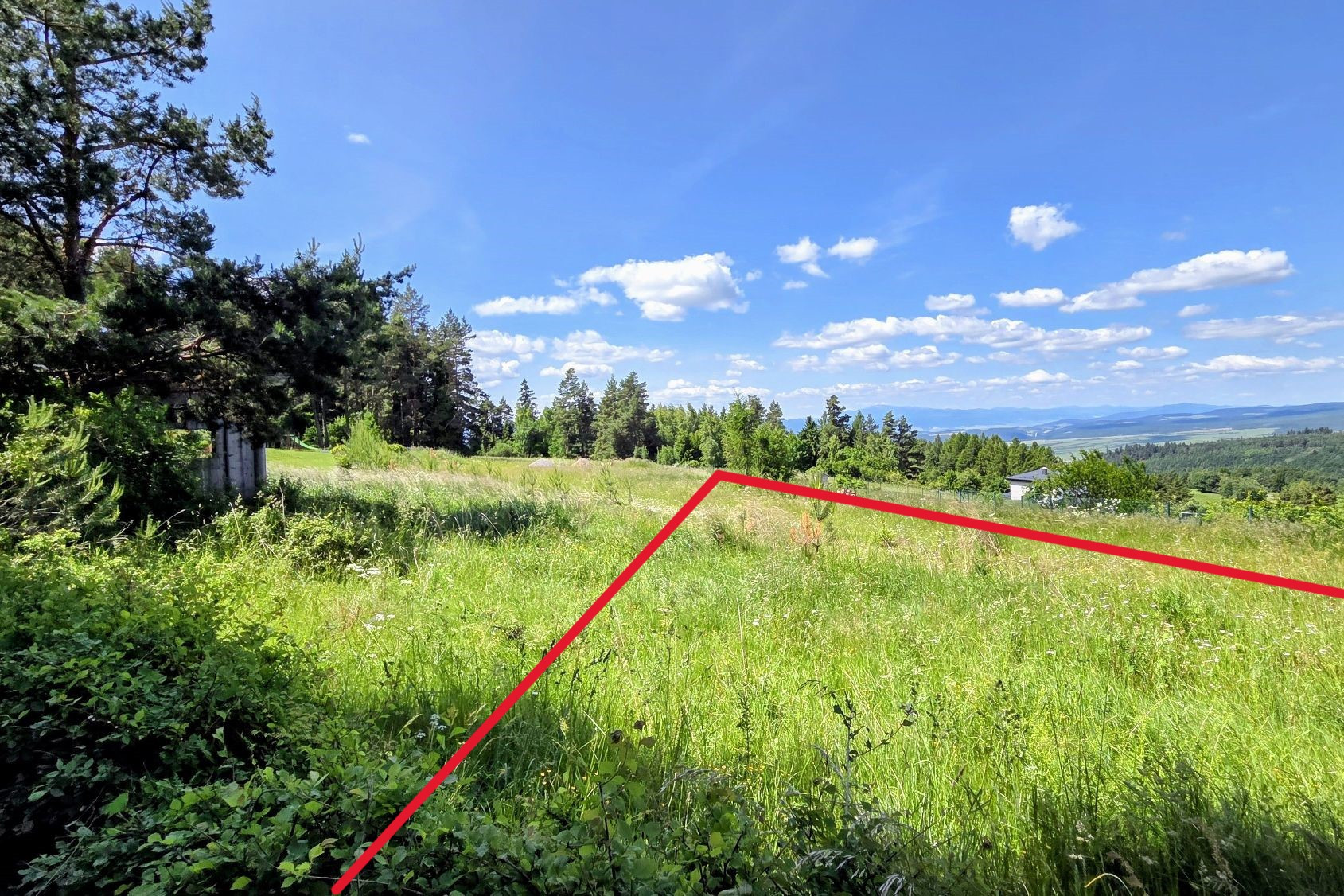 Pozemok NA PREDAJ v obci Uloža (okres Levoča) 1000m2