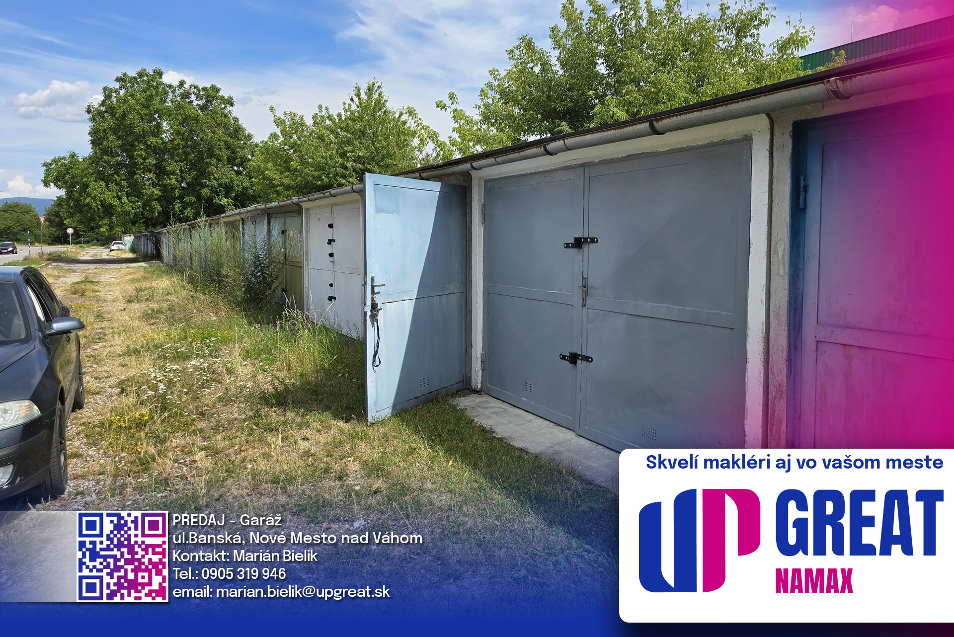 PREDAJ - Garáž, ul. Banská, NMnV