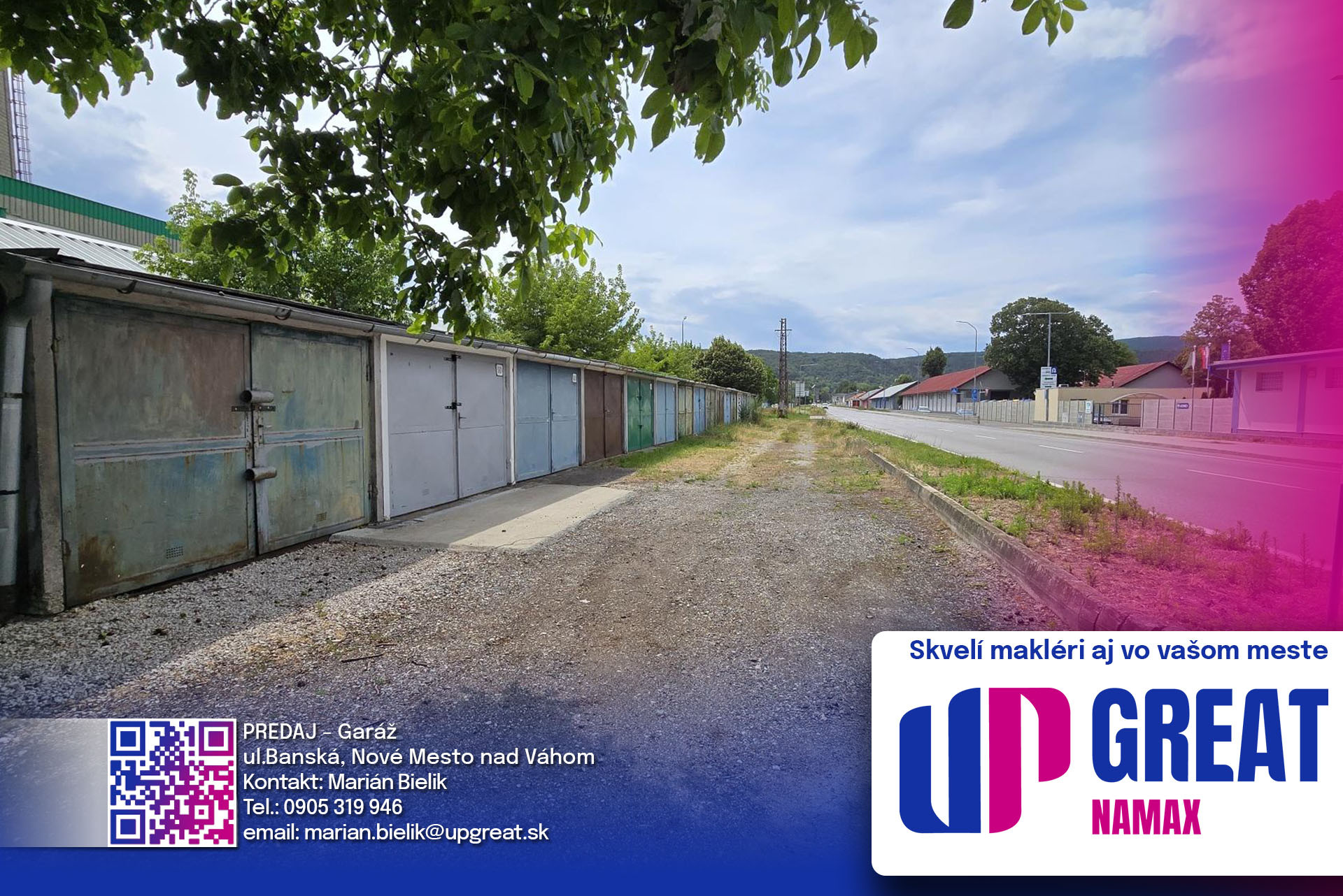 PREDAJ - Garáž, na ul. Banská, NMnV