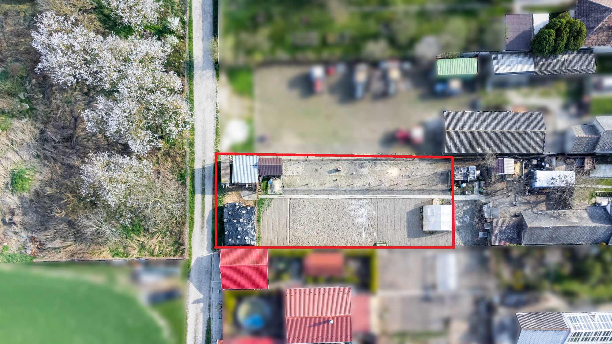 Na predaj stavebný pozemok v obci Bodíky, 500 m²