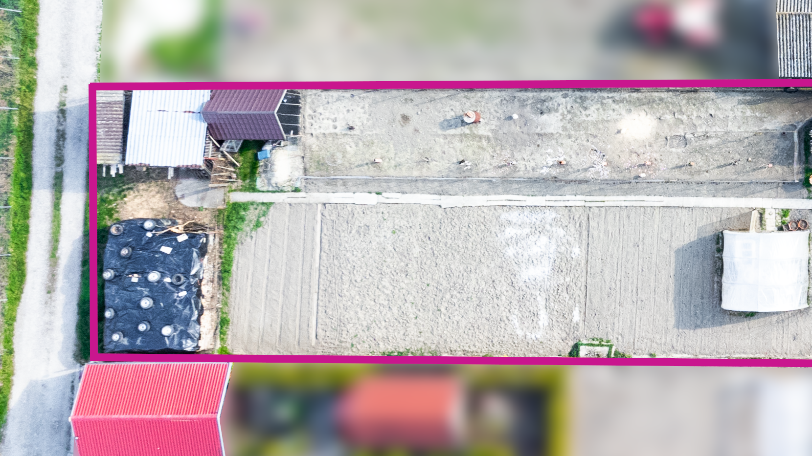 Na predaj stavebný pozemok v obci Bodíky, 500 m²