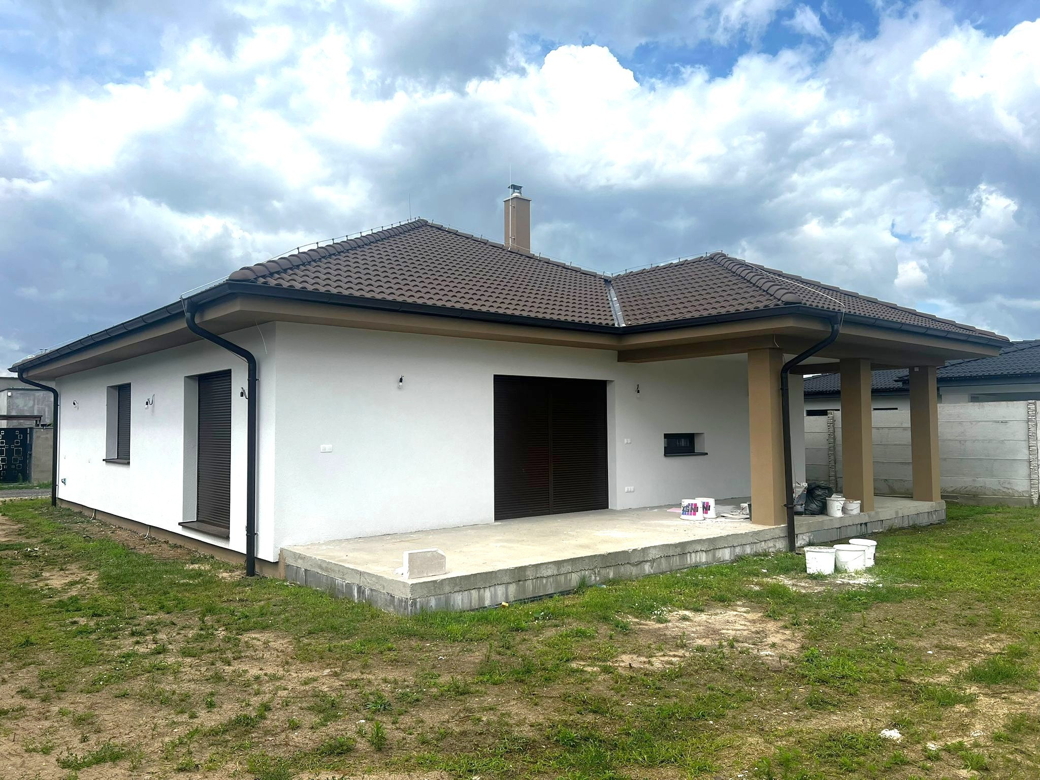 Na predaj  novostavba  rodinného domu v obci Veľké Leváre okres Malacky