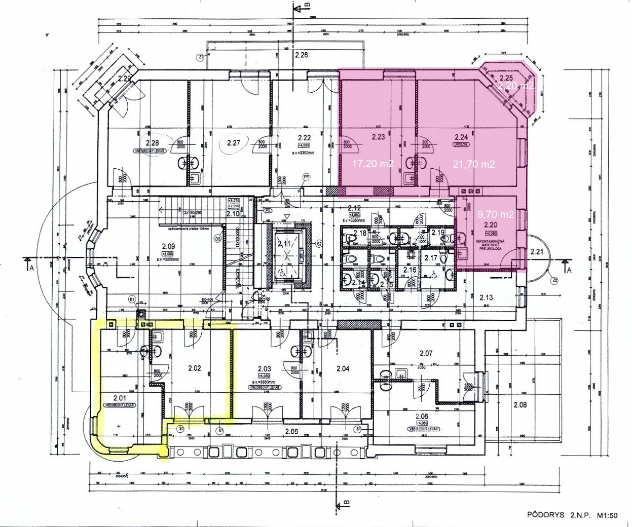 PRENÁJOM ambulancia/služby 48,60 m2, Piešťany, Winterova ul.