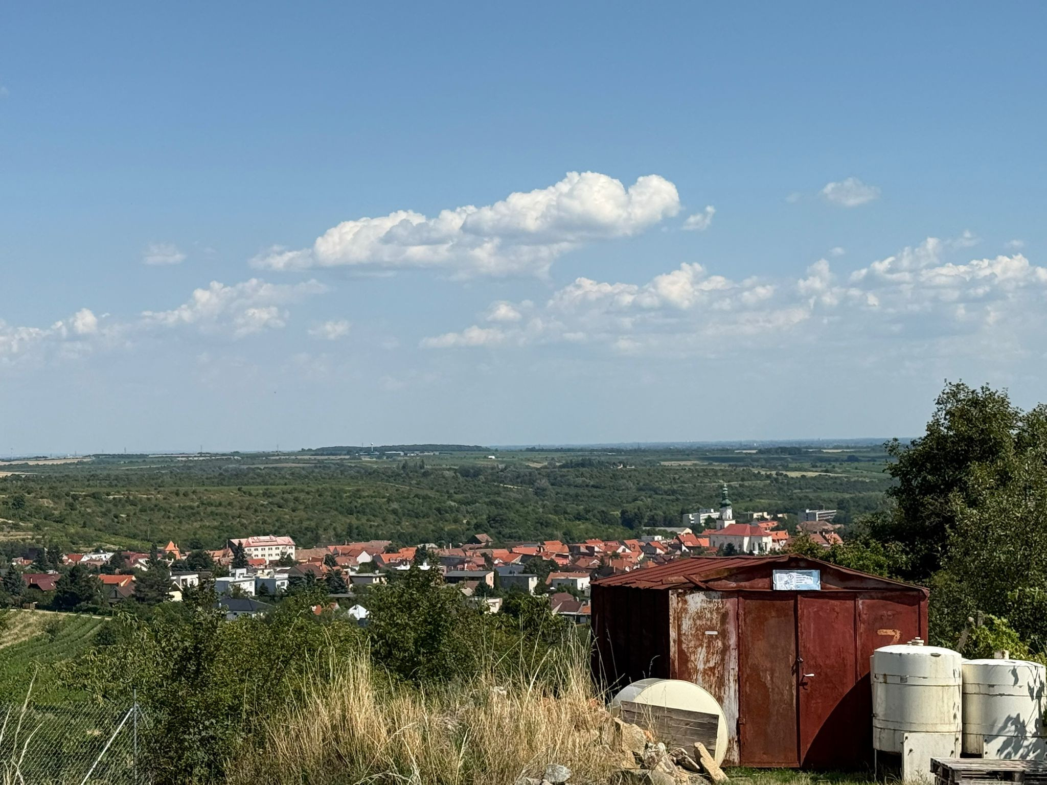 Romantická záhrada s panoramatickým výhľadom na Modru 🌿