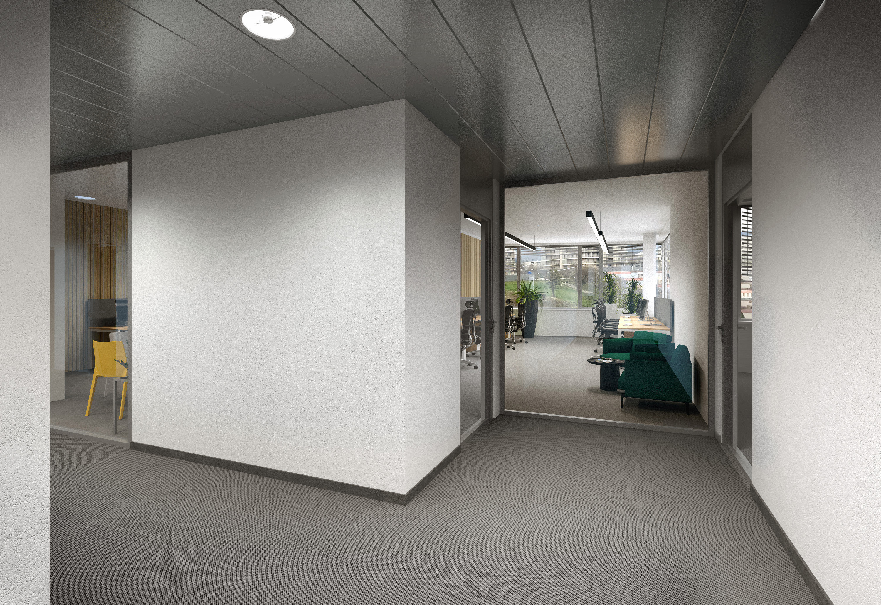 Kancelárske priestory v bussines centre na prenájom 271m2