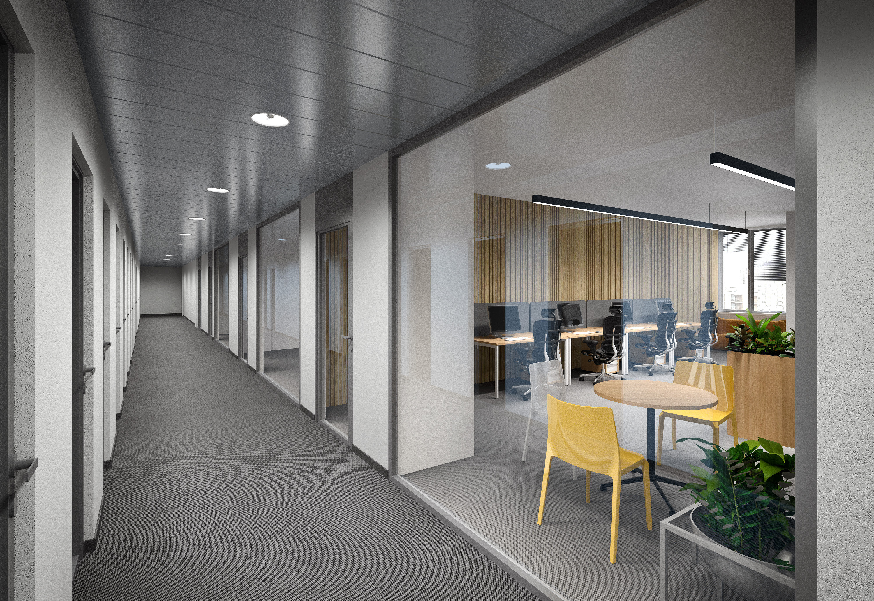 Kancelárske priestory v bussines centre na prenájom 271m2