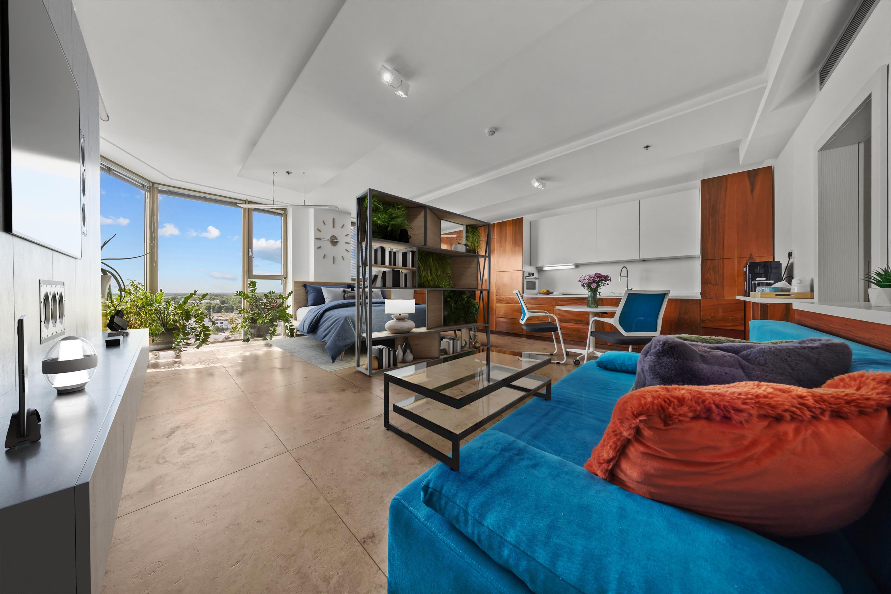 PREDAJ: 1-izbový apartmán 49 m² na začiatku Petržalky