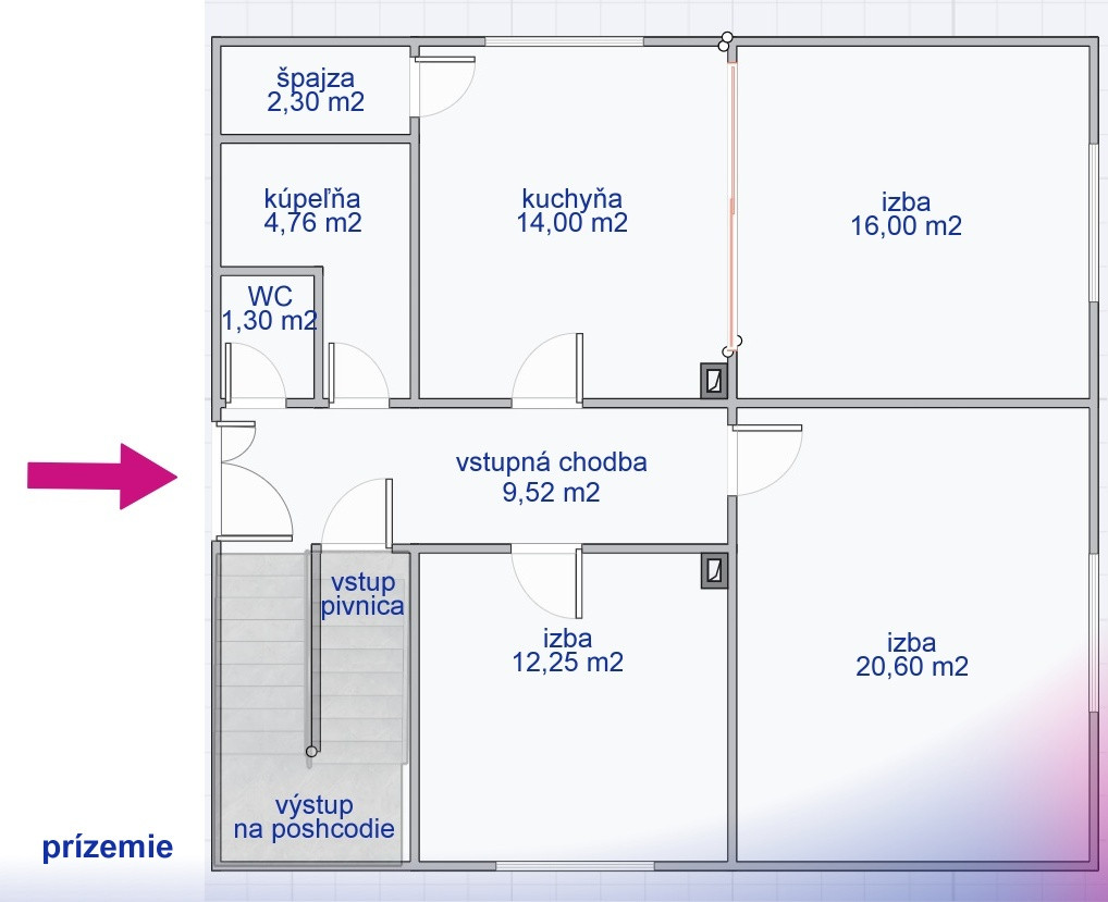 NA PREDAJ rodinný dom s krásnymi výhľadmi, Radôstka