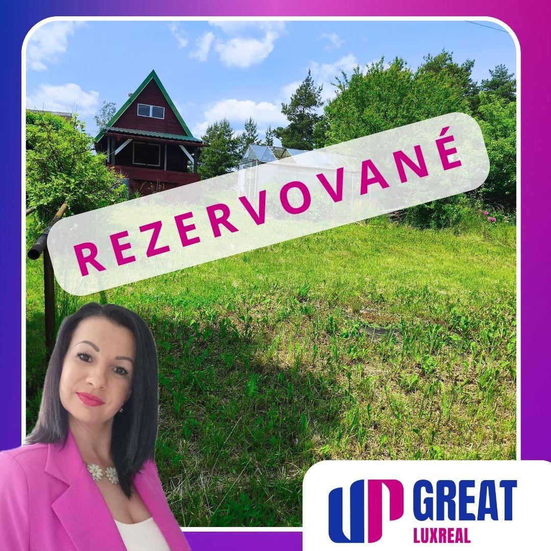 Záhradka (199m2) s chatkou v meste Spišská Nová Ves