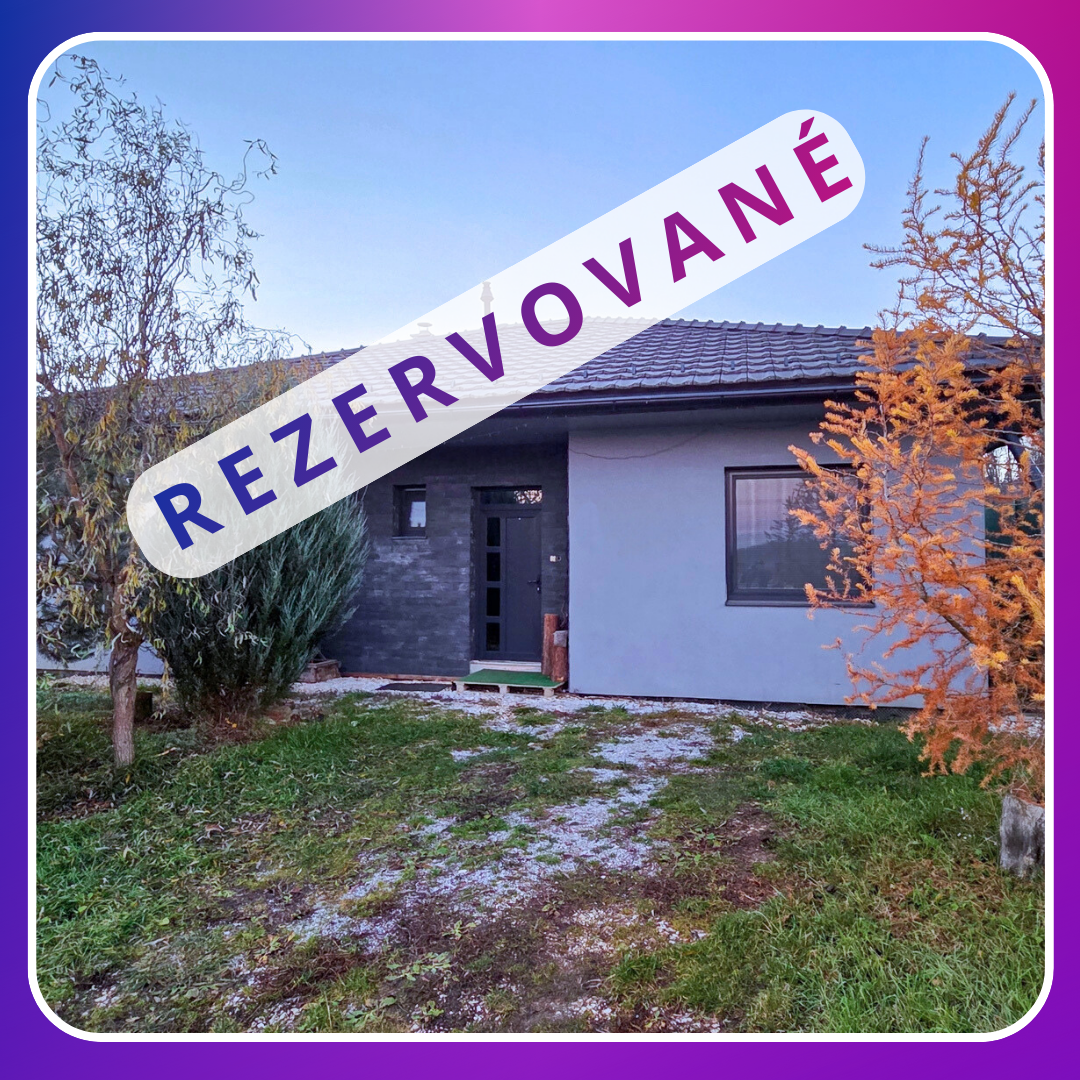 REZERVOVANÉ! SPIŠSKÝ HRHOV 4-izbový rodinný dom na PREDAJ