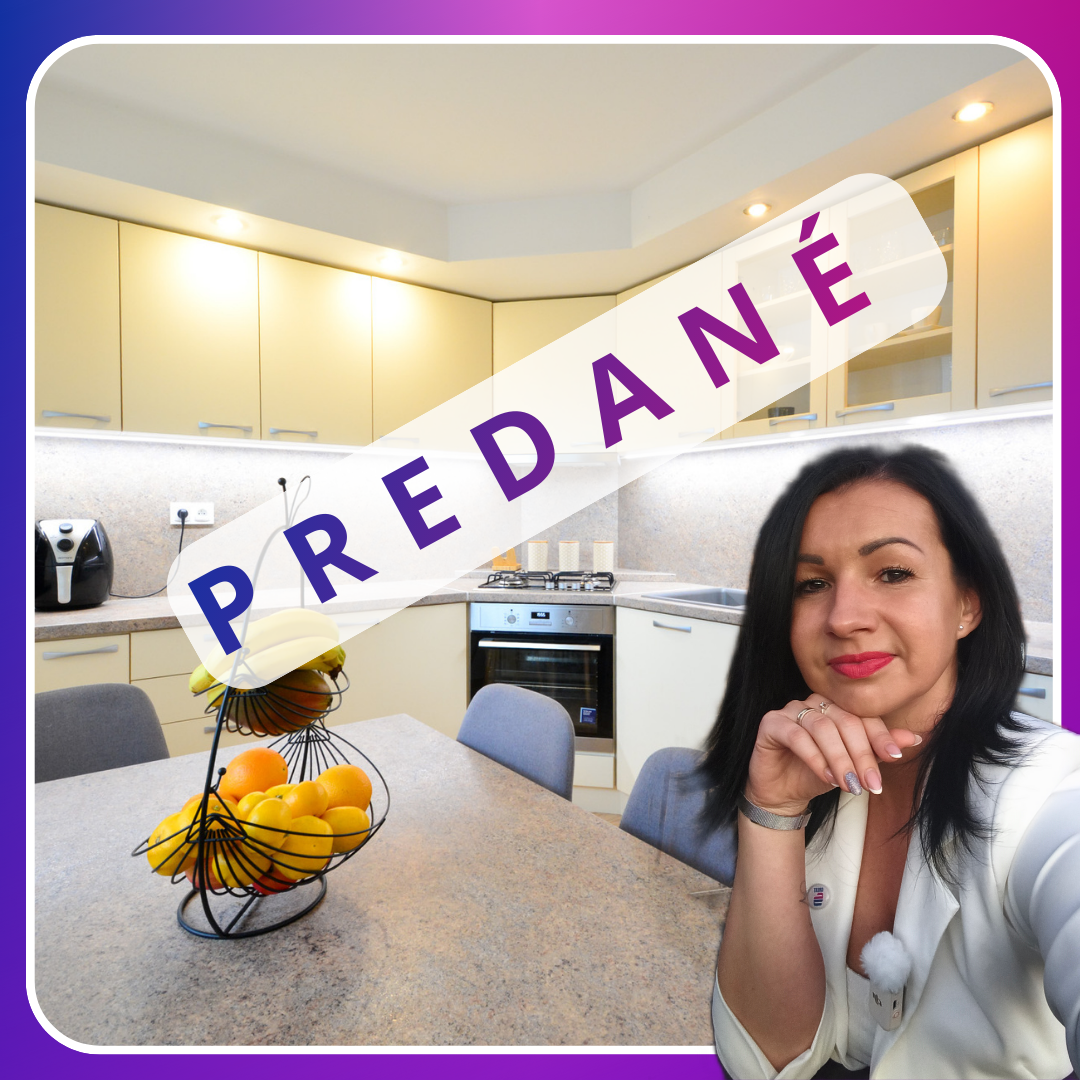 Spišská Nová Ves 4-izbový byt na PREDAJ + video obhliadka