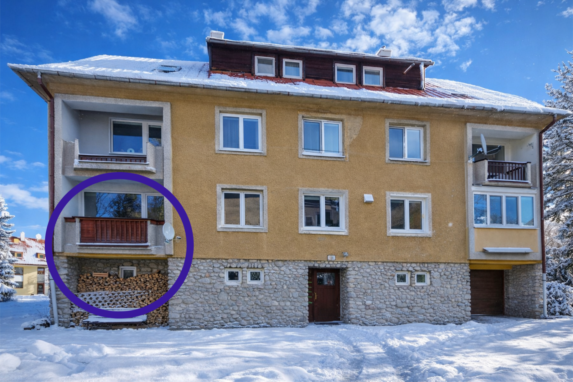 2-izbový byt s balkónom DOLNÝ SMOKOVEC (VYSOKÉ TATRY)