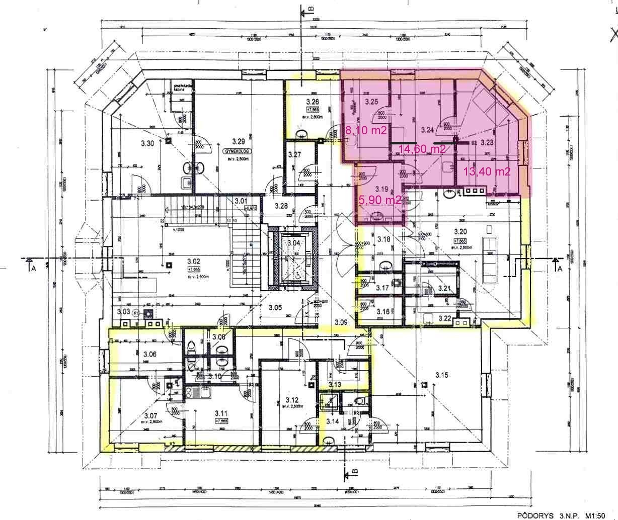 PRENÁJOM ambulancia/služby 36,10 m2, Piešťany, Winterova ul.