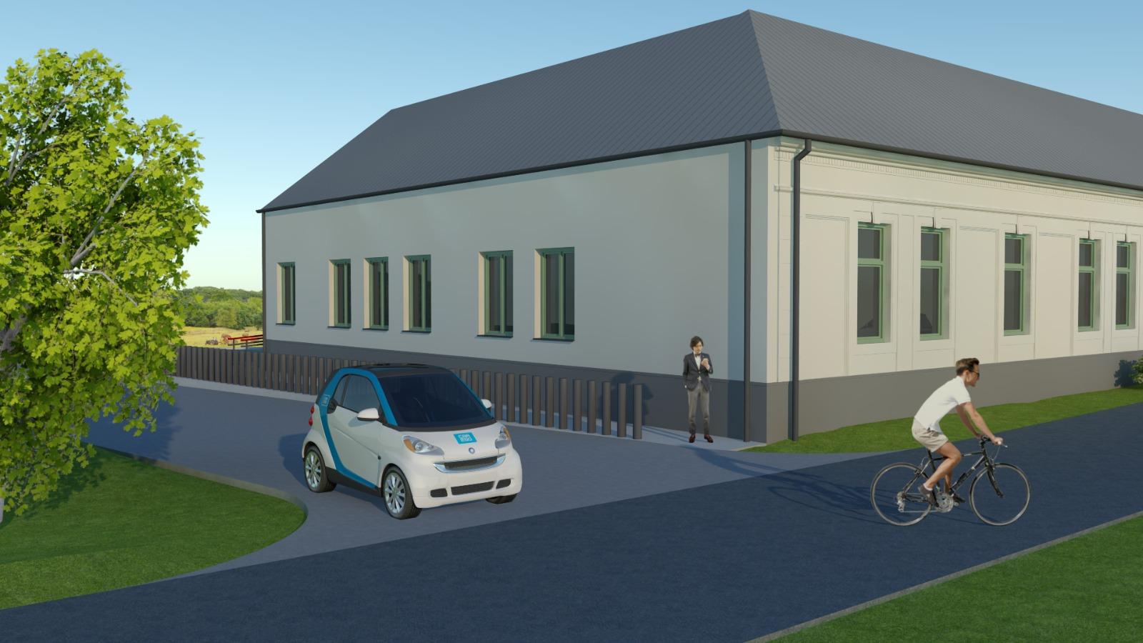 Areál v centre obce Jelka  – 5287 m²