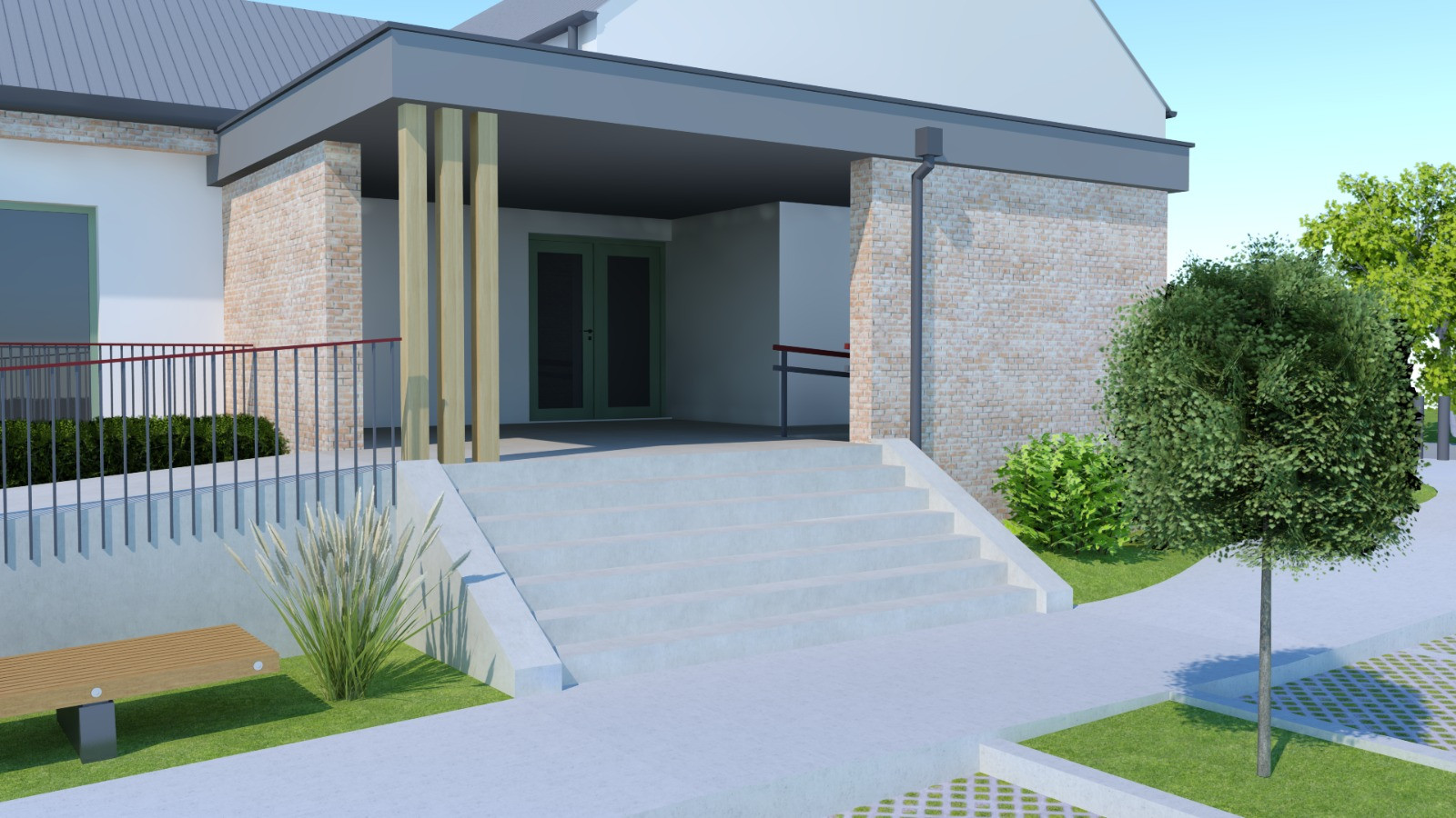 Areál v centre obce Jelka  – 5287 m²