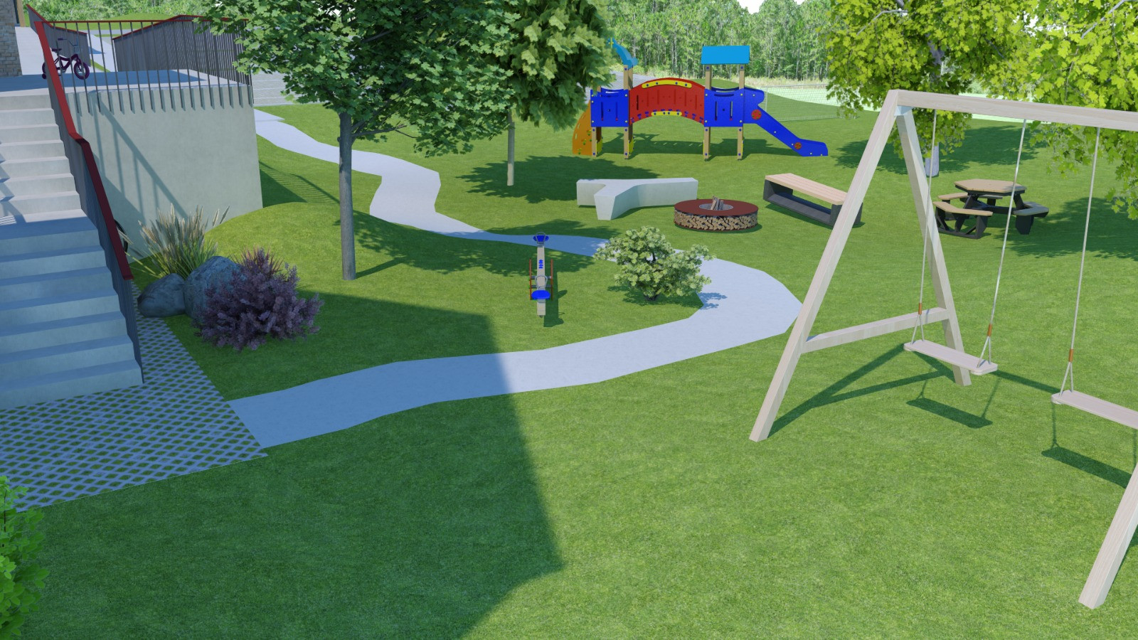 Areál v centre obce Jelka  – 5287 m²