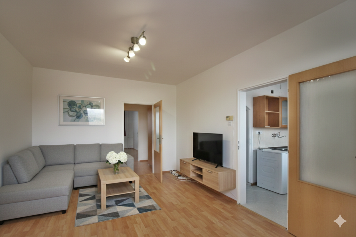 NA PRENÁJOM 2-izbový byt s balkónom, Melčice-Lieskové