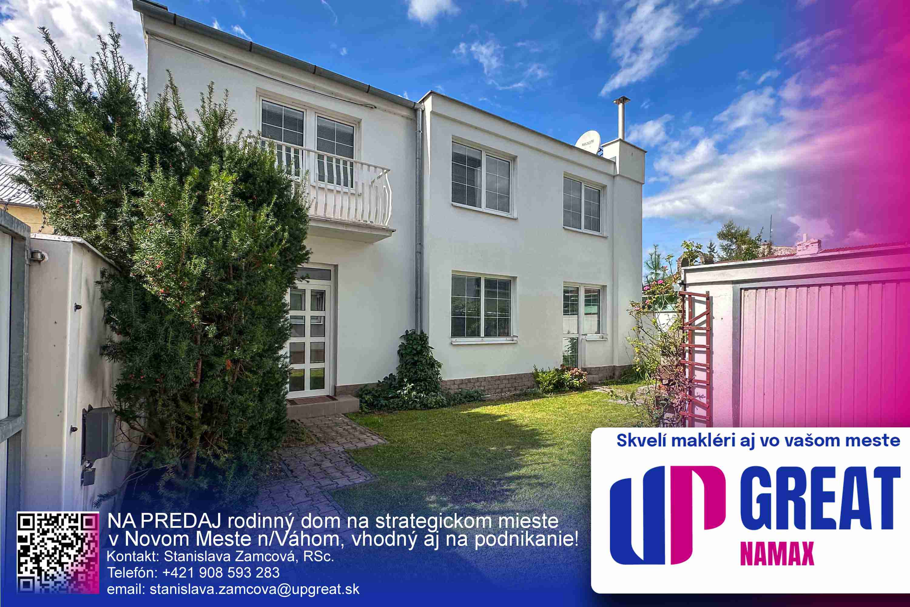 PREDANÉ 03/2026 - rodinný dom, Malinovského ul., Nové Mesto nad Váhom