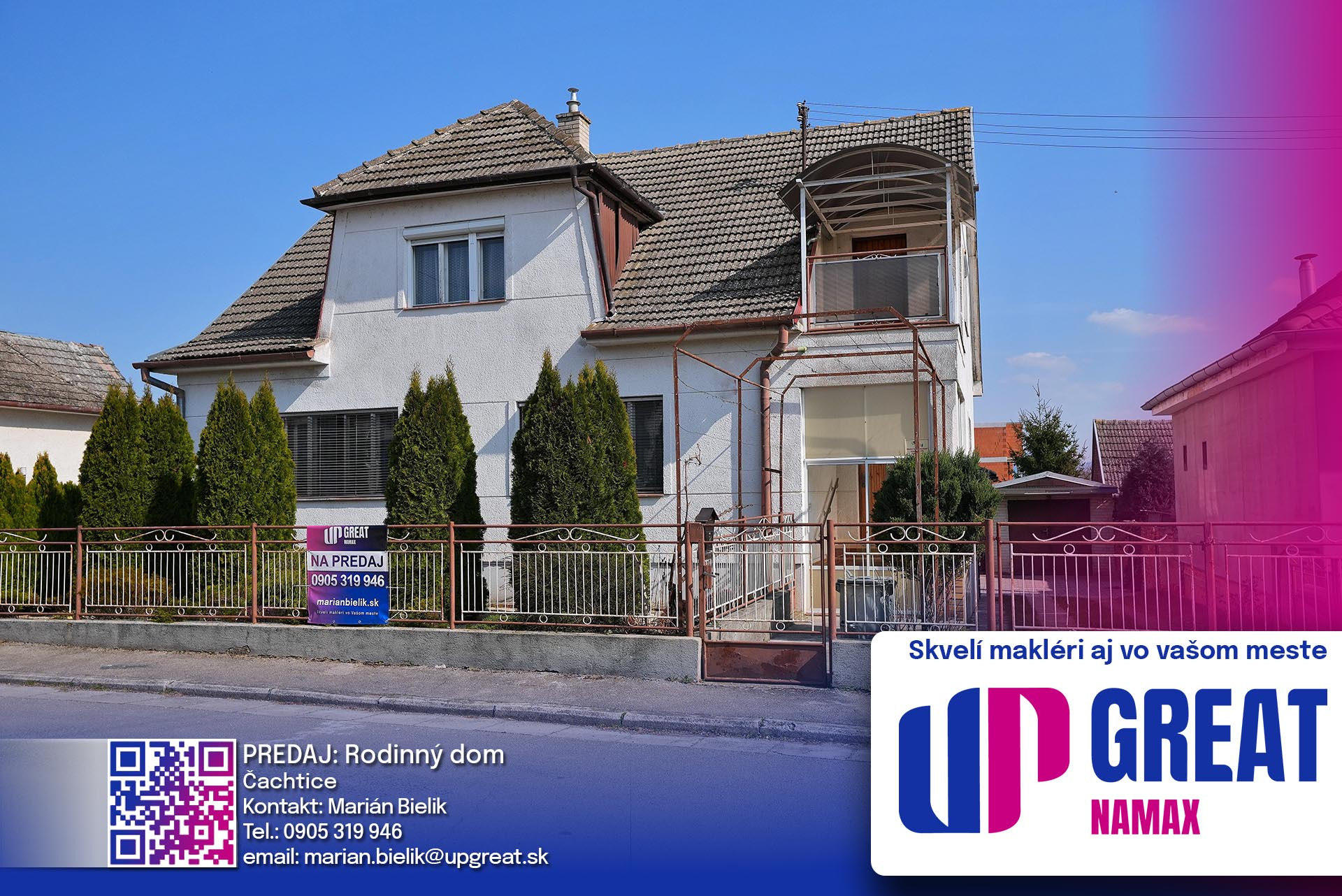 PREDAJ - Rodinný dom - Čachtice