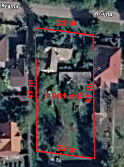 Obrovský potenciál – pozemok pre 2 rodinné domy v Šamoríne