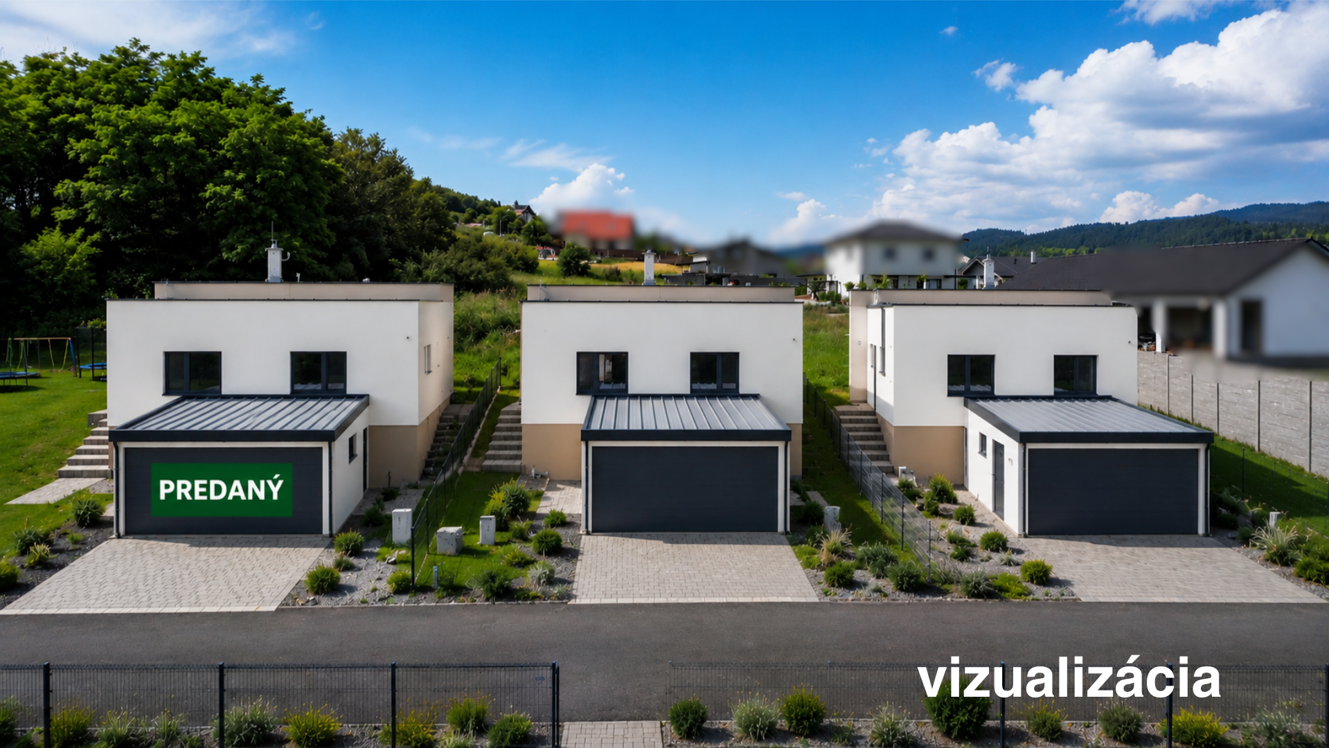 SPIŠSKÝ HRHOV - výstavba 2 moderných 4-izbových novostavieb
