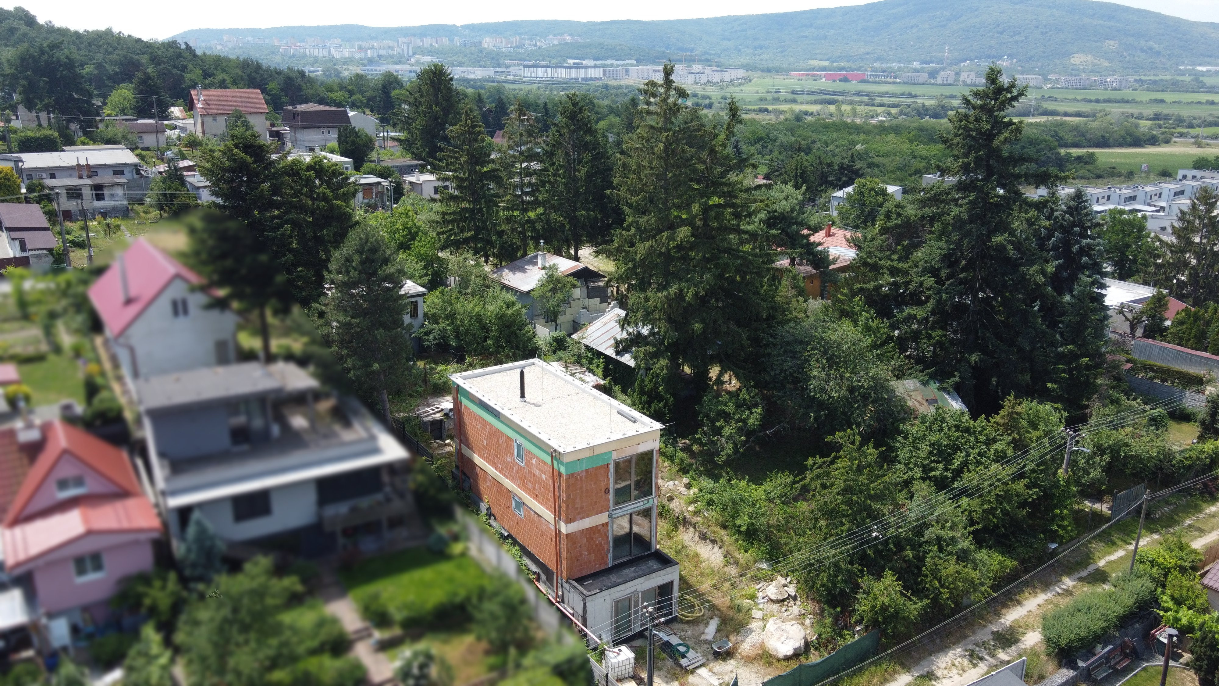 ✅ Novostavba rodinného domu v štádiu hrubej stavby