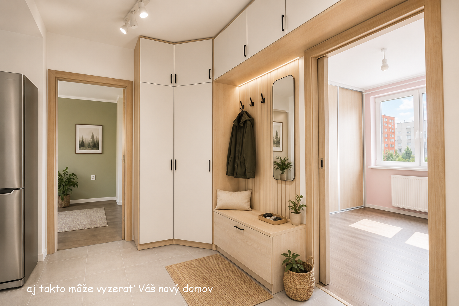 🏡 NA PREDAJ 3-izb. BYT S VEĽKOU KÚPEĽŇOU A ZASKLENÝM BALKÓNOM | DIBROVOVA | NOVÉ MESTO NAD VÁHOM