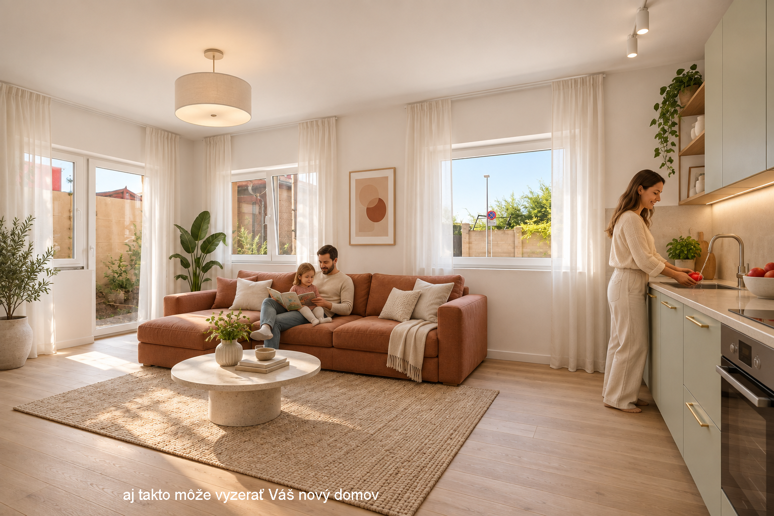 🏡 VILADOMY SENEC | NA PREDAJ 3-IZBOVÝ BYT SO SÚKROMNOU ZÁHRADKOU 48 m²