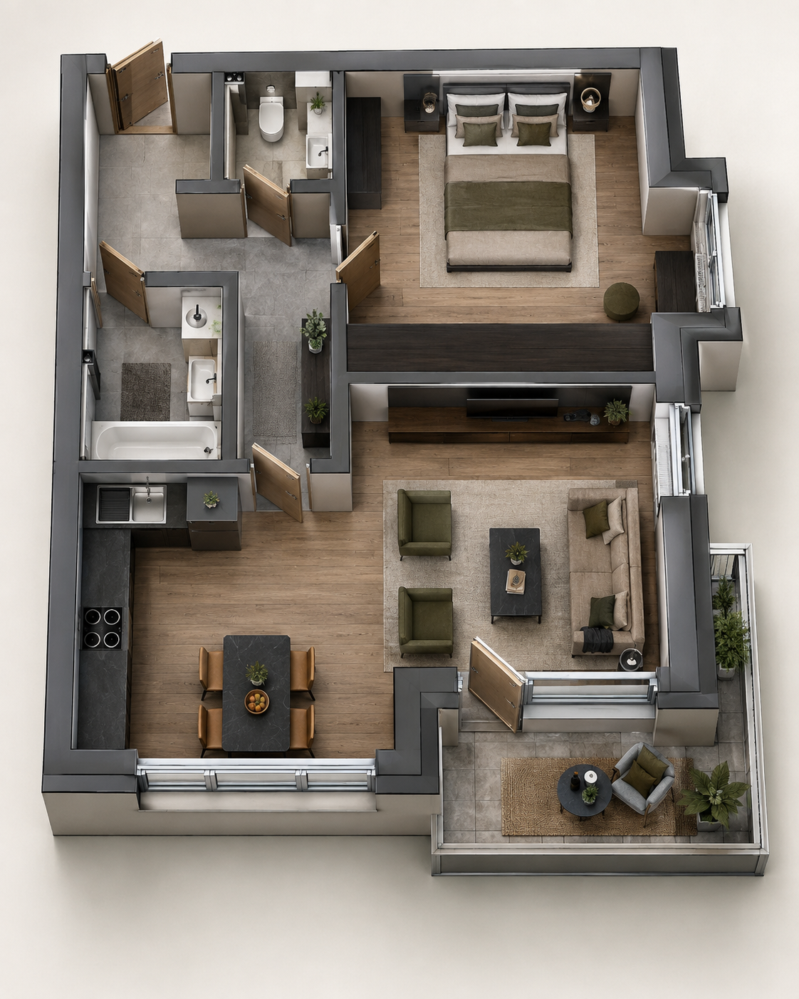 🏡 VILADOMY SENEC | NA PREDAJ 2-IZBOVÝ BYT S BALKÓNOM