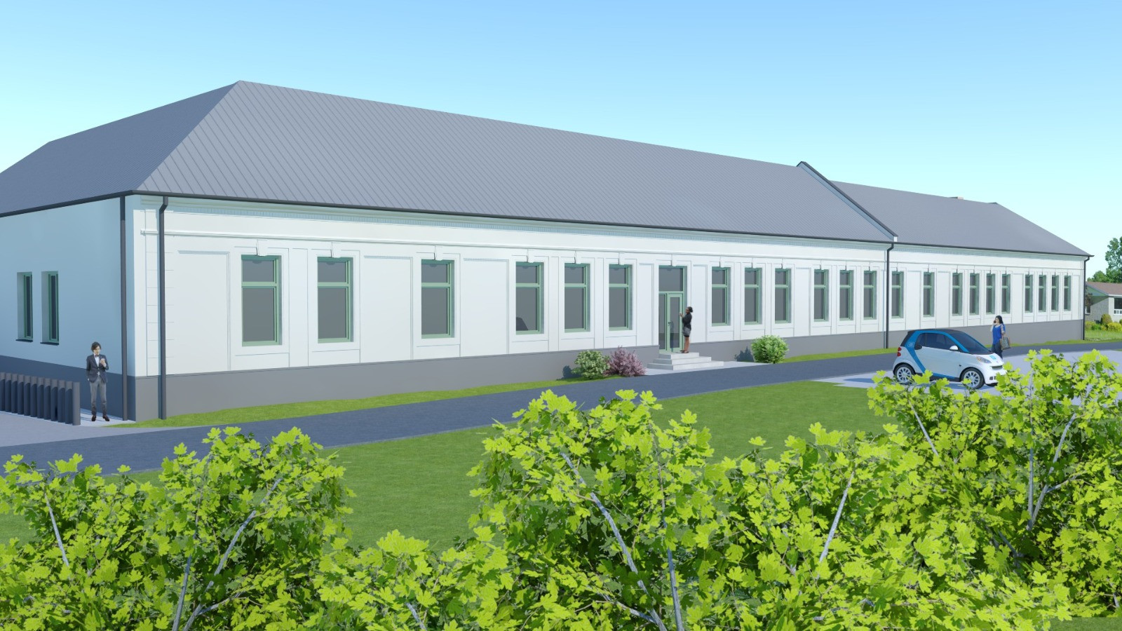 Areál v centre obce Jelka  – 5287 m²