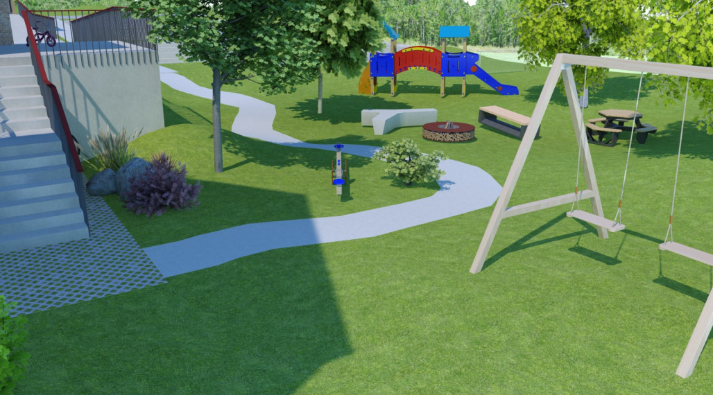 Areál v centre obce Jelka  – 5287 m²