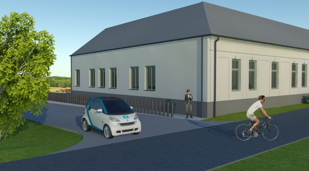 Areál v centre obce Jelka  – 5287 m²