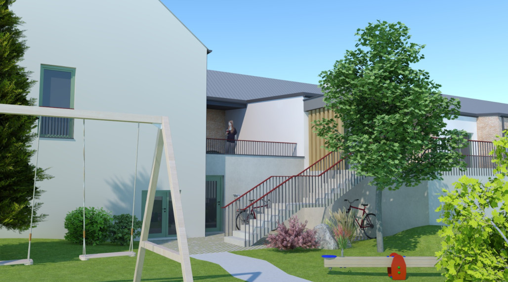 Areál v centre obce Jelka  – 5287 m²