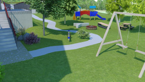 Areál v centre obce Jelka  – 5287 m²