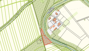 Pozemok pri potoku s atmosférou prírody – Tureň