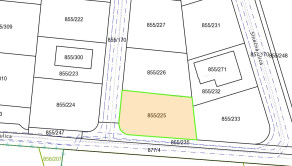 Posledný stavebný pozemok v projekte IBV Tomášov – Dunajská ulica