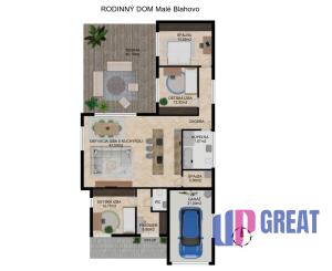 Rodinný dom s garážou - Novostavba - Dunajská Streda