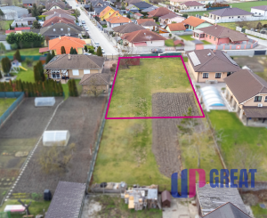 Stavebný pozemok 900 m² v Novom Živote časť Eliášovce