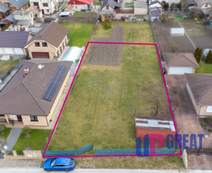 Stavebný pozemok 900 m² v Novom Živote časť Eliášovce