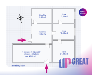NA PREDAJ rodinný dom v tichej lokalite Hrašné-Hodulov vrch