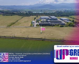 PREDAJ - Pozemok - Nové Mesto nad Váhom