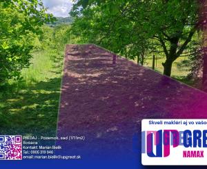 PREDAJ - Pozemok "C" 1711m² - Bošáca