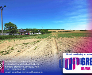 NA PREDAJ pozemok v Bošáci, možná budúca výstavba