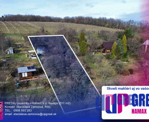 PREDAJ pozemku v Kálnici, k.ú. Beckov