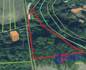 Pozemok pri potoku s atmosférou prírody – Tureň